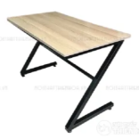 Bàn Làm Việc Chân Sắt Chữ Z Màu Đen